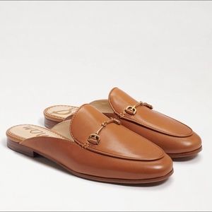 SAM EDELMAN Brown Leather Loafers